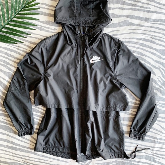 nike just do it rain jacket 